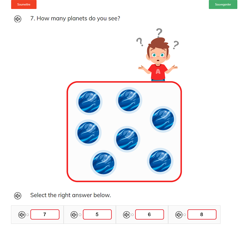 The ESL Club | Numbers and Shapes