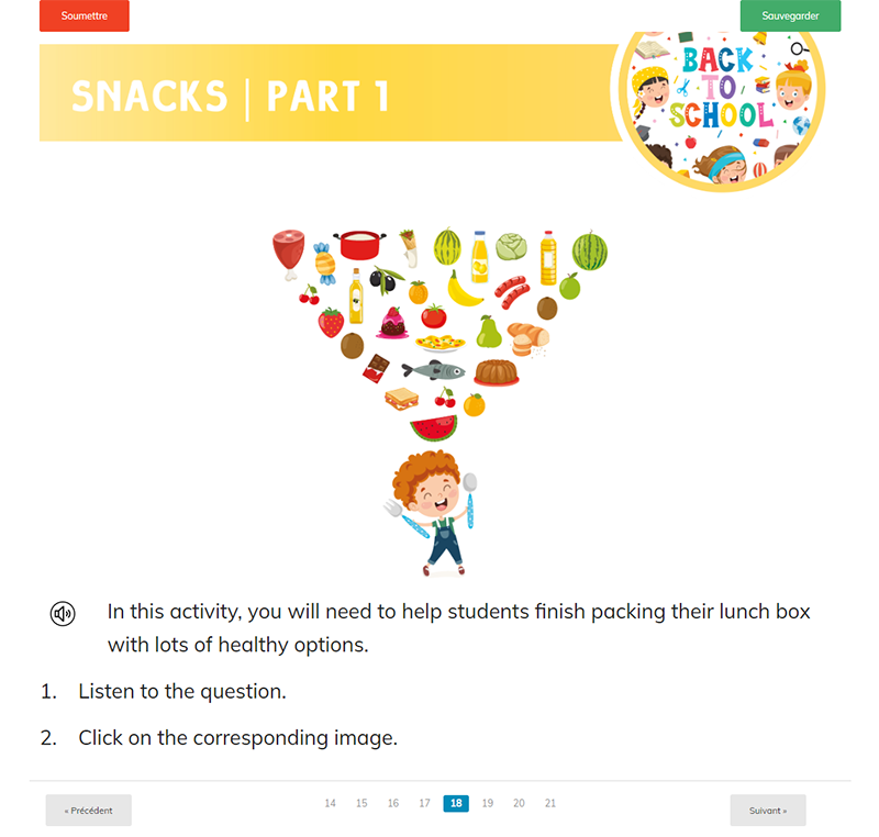 The ESL Club | School and Snacks