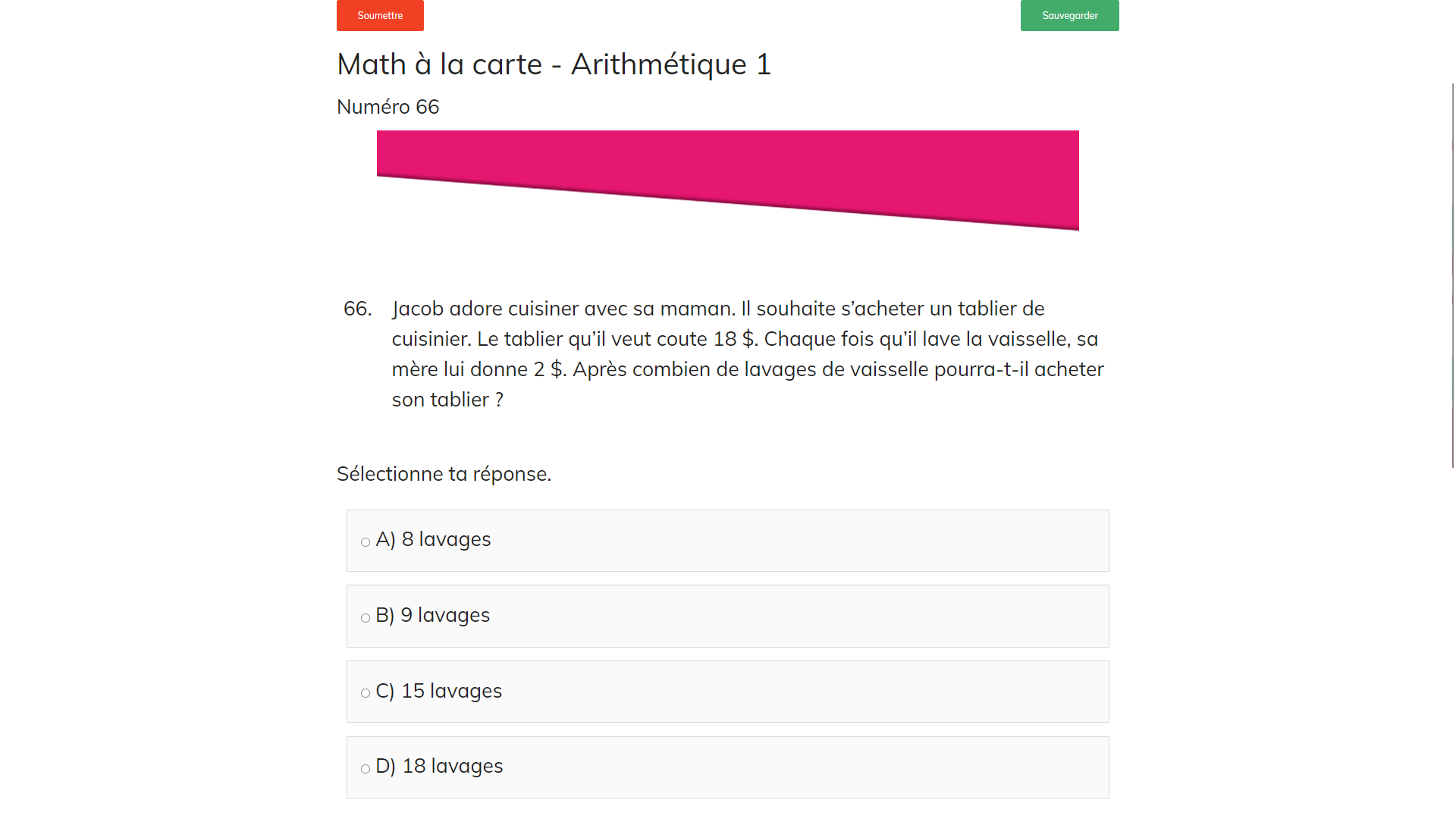 Arithmétique 1