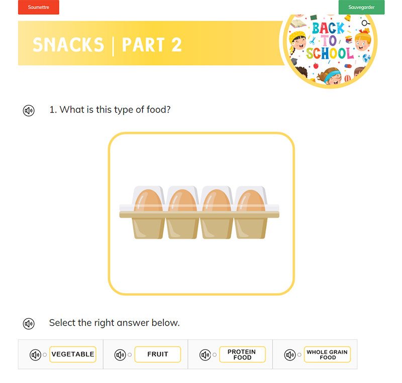 The ESL Club | School and Snacks