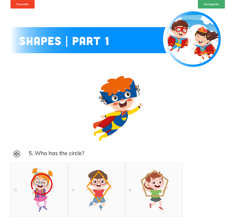 The ESL Club | Numbers and Shapes