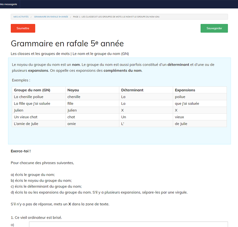 The Grammar Express